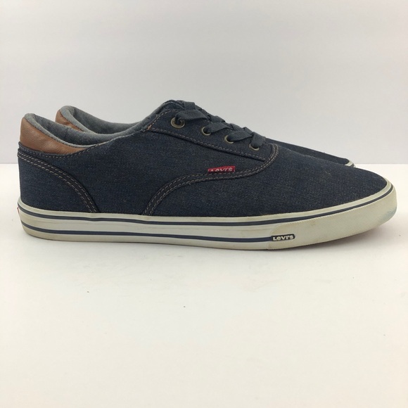 Levi’s Shoes Mens 13 Ethan Denim II Canvas Sneakers - Picture 2 of 15
